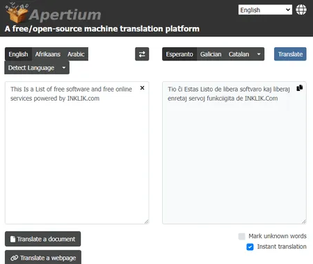 Apertium Open-source Machine Translation