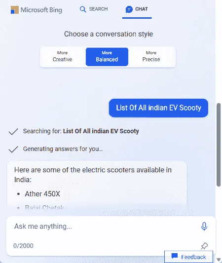 Bing Chat