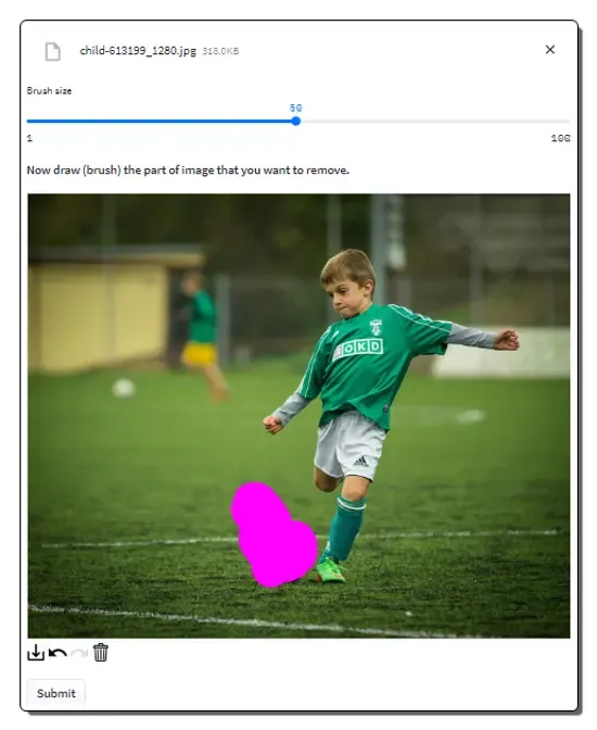 Remove Photo Object