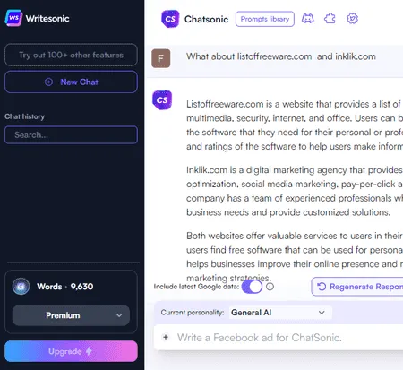 Chatsonic
